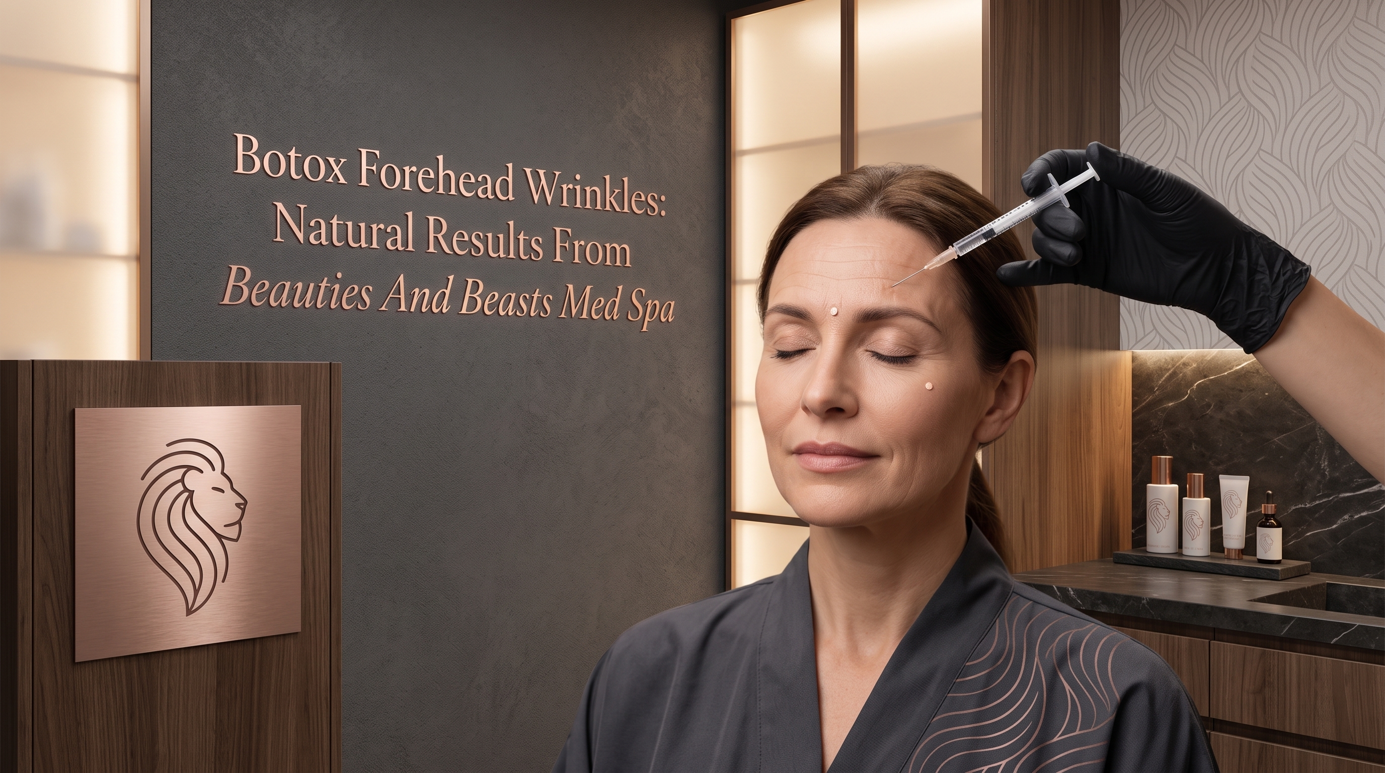 BOTOX FOREHEAD WRINKLES: BEAUTIES AND BEASTS MED SPA KEN CARYL CLINIC