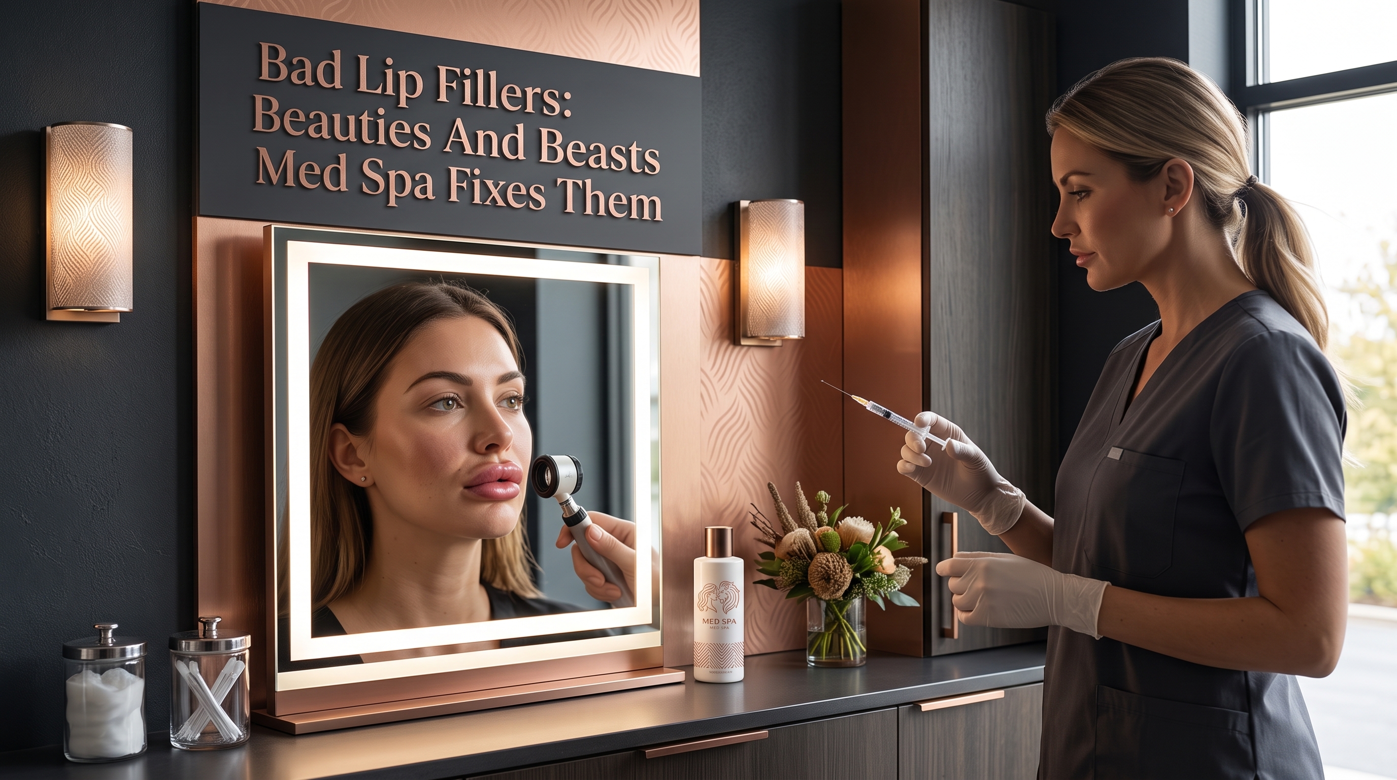 BAD LIP FILLERS: BEAUTIES AND BEASTS MED SPA CORRECTIVE APPROACH