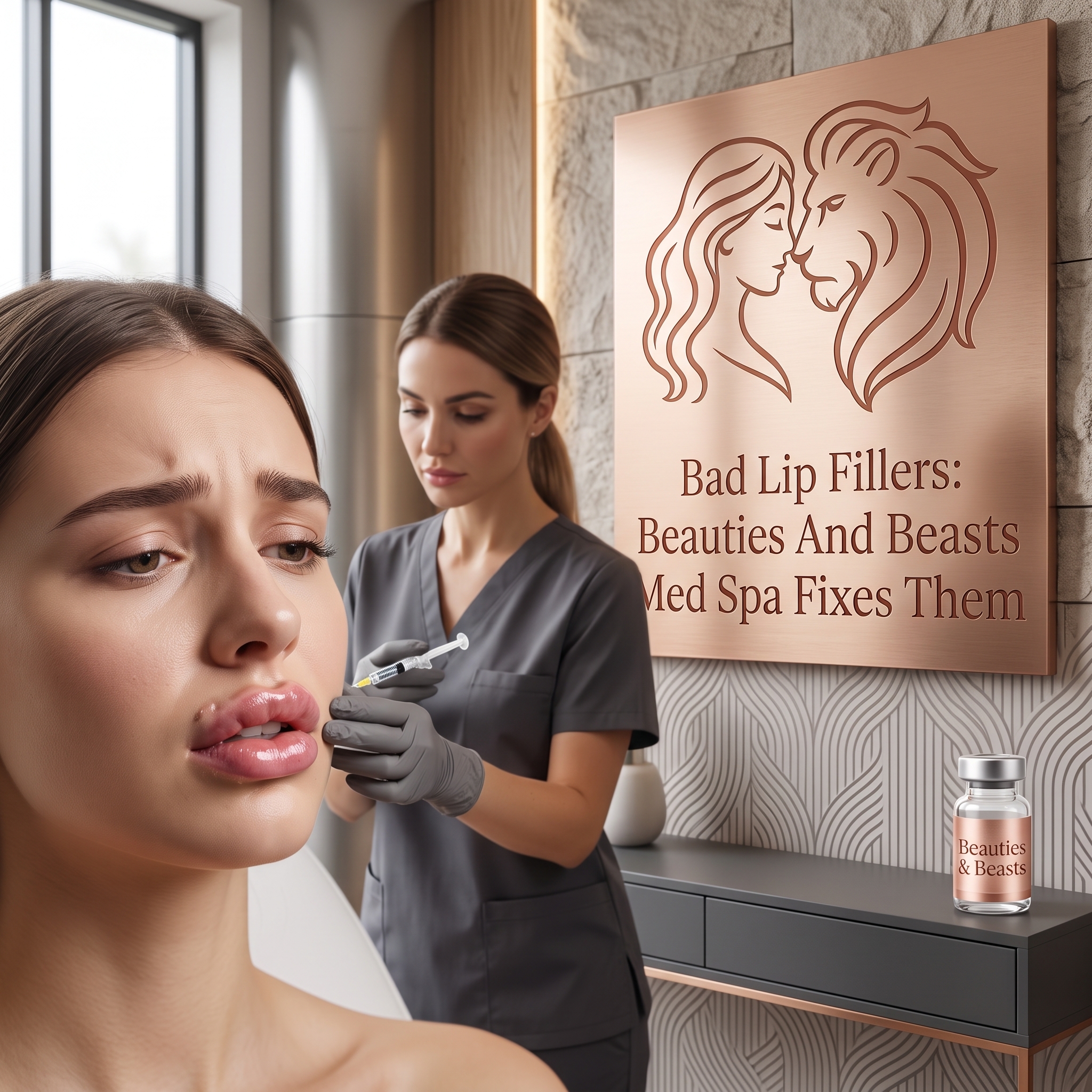 BAD LIP FILLERS: BEAUTIES AND BEASTS MED SPA CORRECTIVE APPROACH