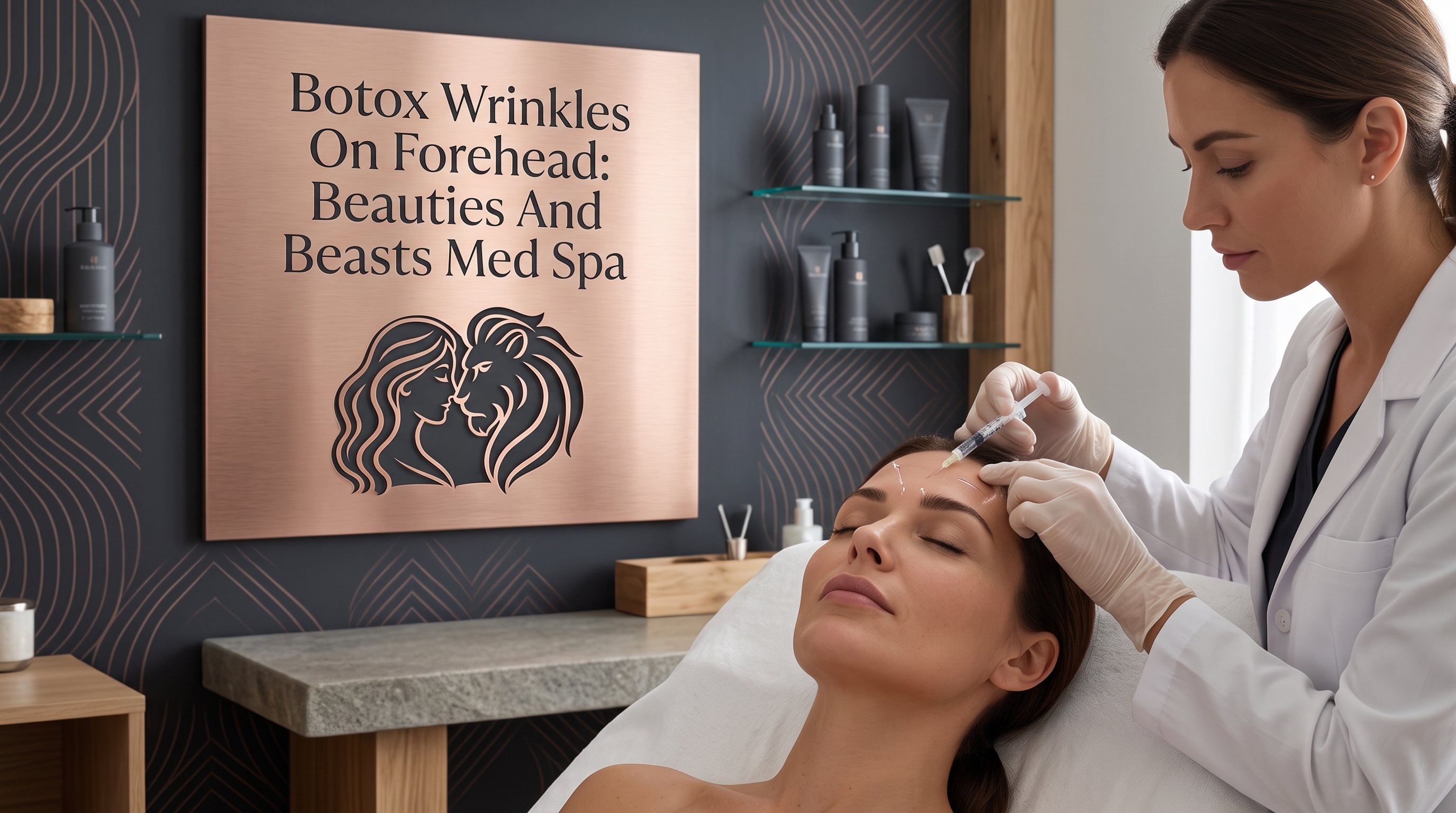 Treating Botox Wrinkles On Forehead At Beauties and Beasts Med Spa BOTOX WRINKLES ON FOREHEAD: BEAUTIES AND BEASTS MED SPA PERSONALIZED TREATMENT