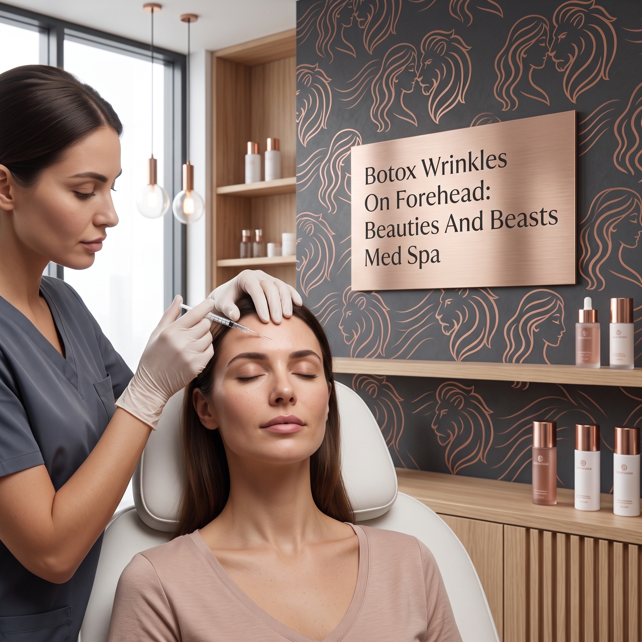 BOTOX WRINKLES ON FOREHEAD: BEAUTIES AND BEASTS MED SPA DELIVERS NATURAL RESULTS