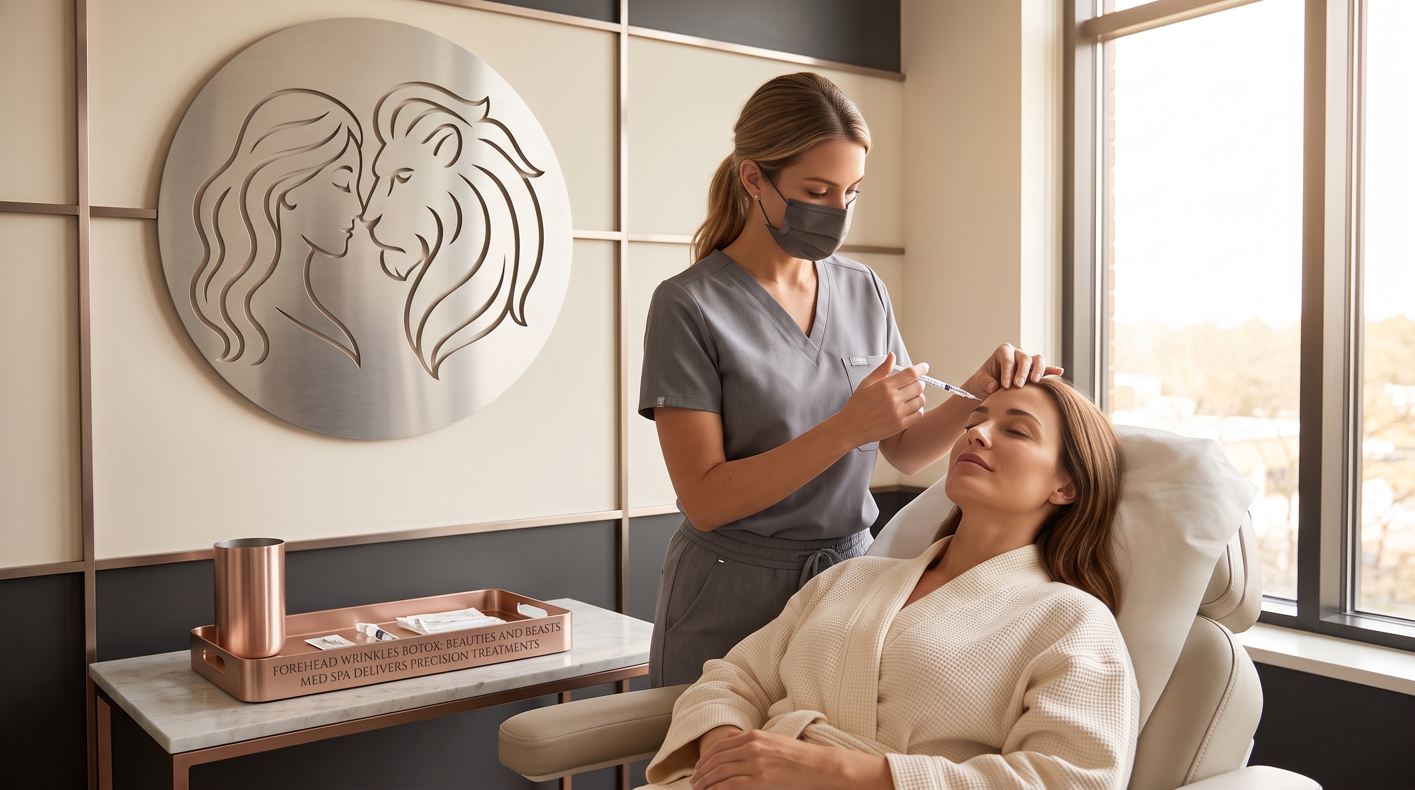 Forehead Wrinkles Botox: Beauties And Beasts Med Spa