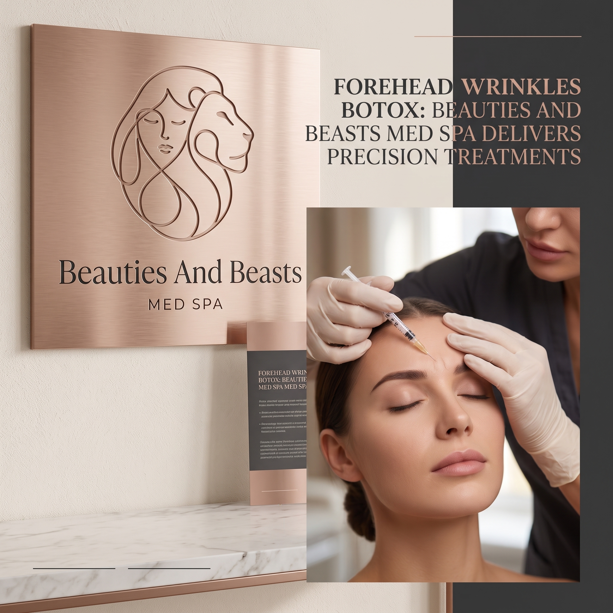 FOREHEAD WRINKLES BOTOX: BEAUTIES AND BEASTS MED SPA DELIVERS PRECISION TREATMENTS