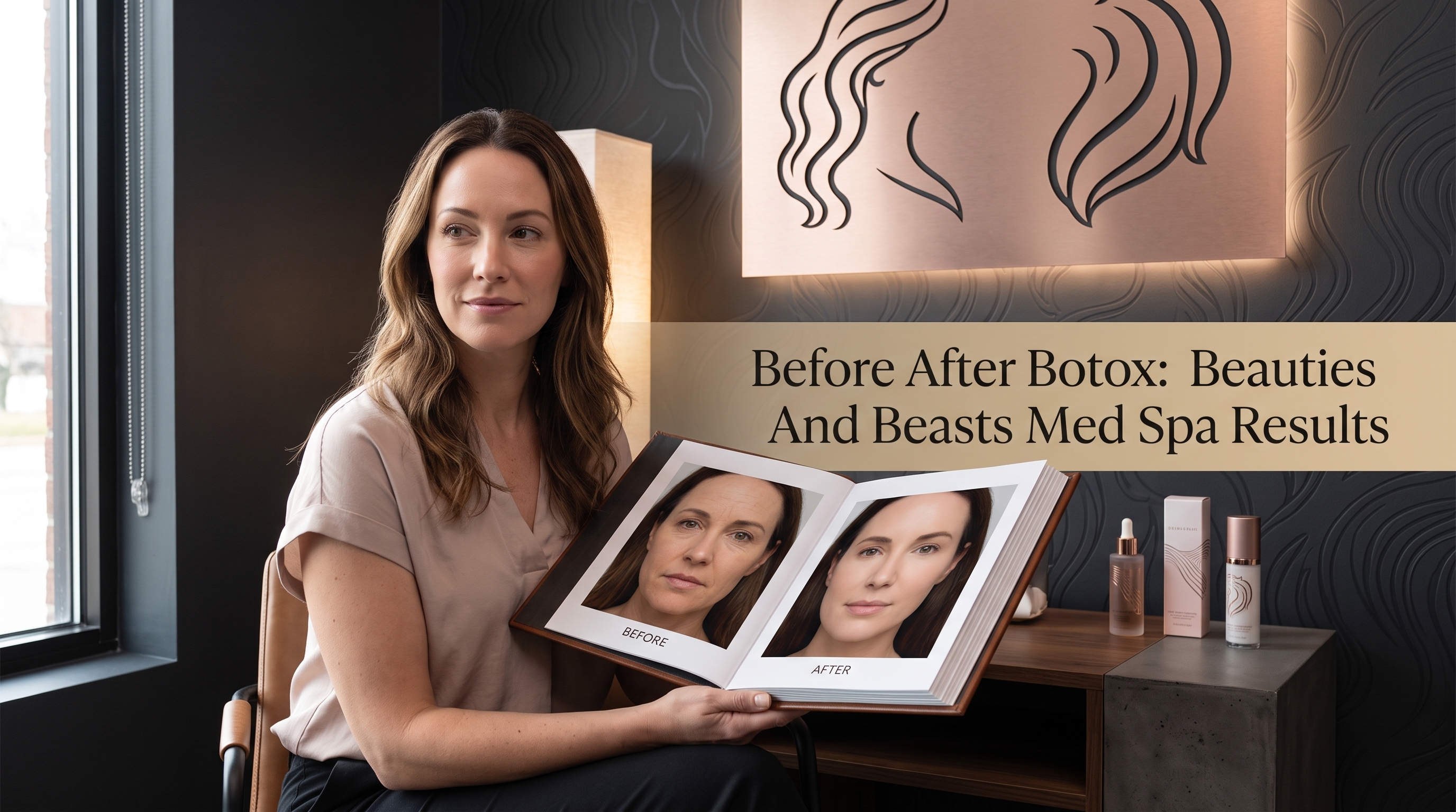 BEFORE AFTER BOTOX: BEAUTIES AND BEASTS MED SPA