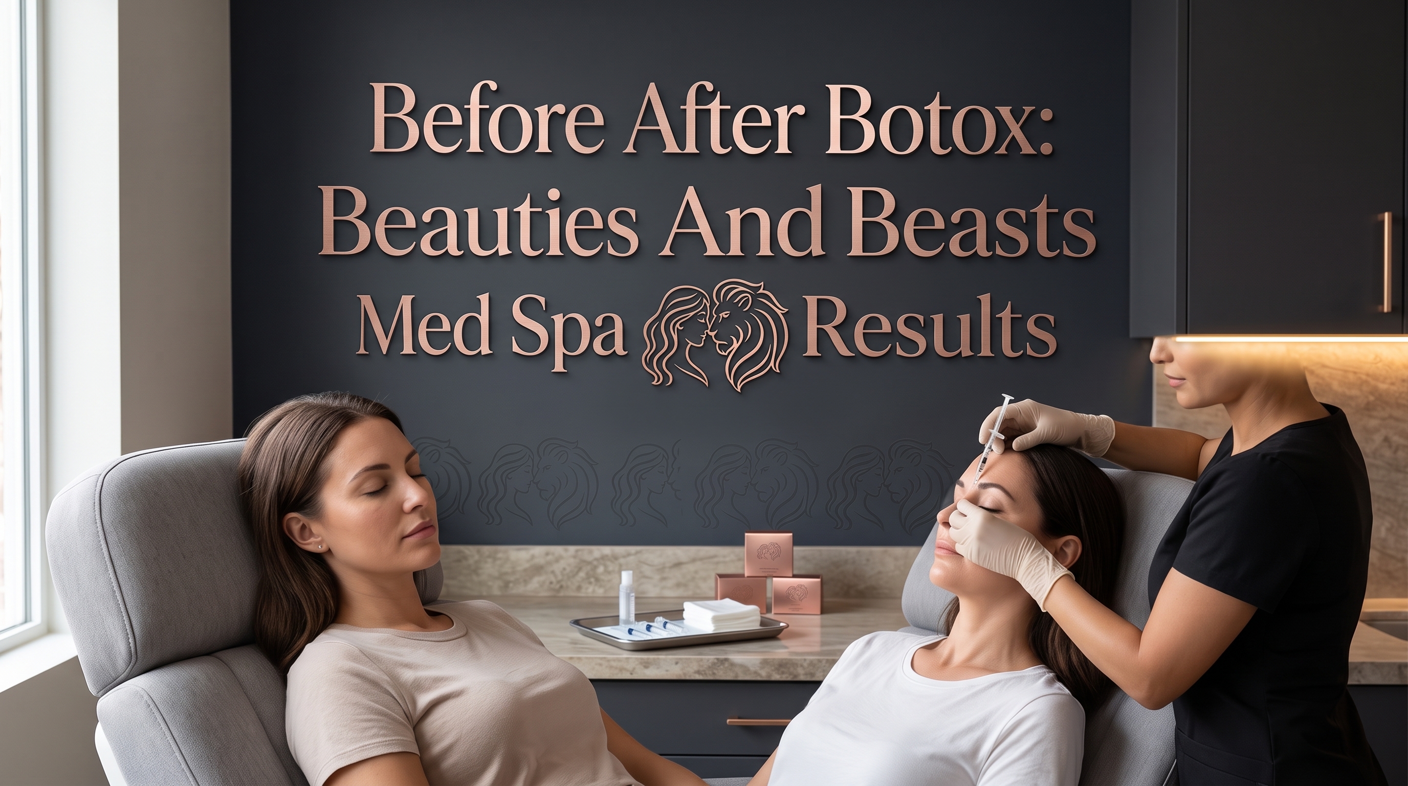 BEFORE AFTER BOTOX: BEAUTIES AND BEASTS MED SPA