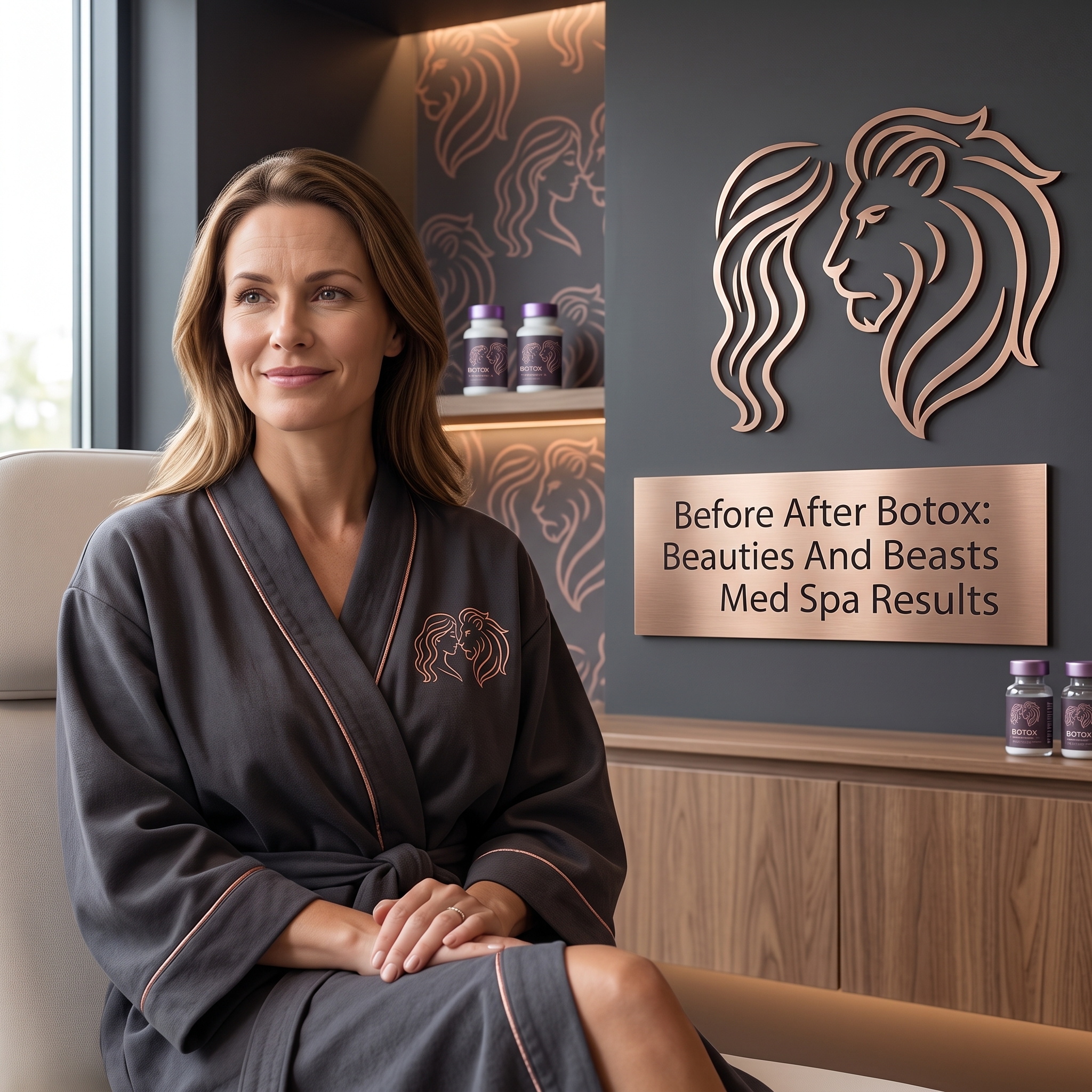 BEFORE AFTER BOTOX: BEAUTIES AND BEASTS MED SPA