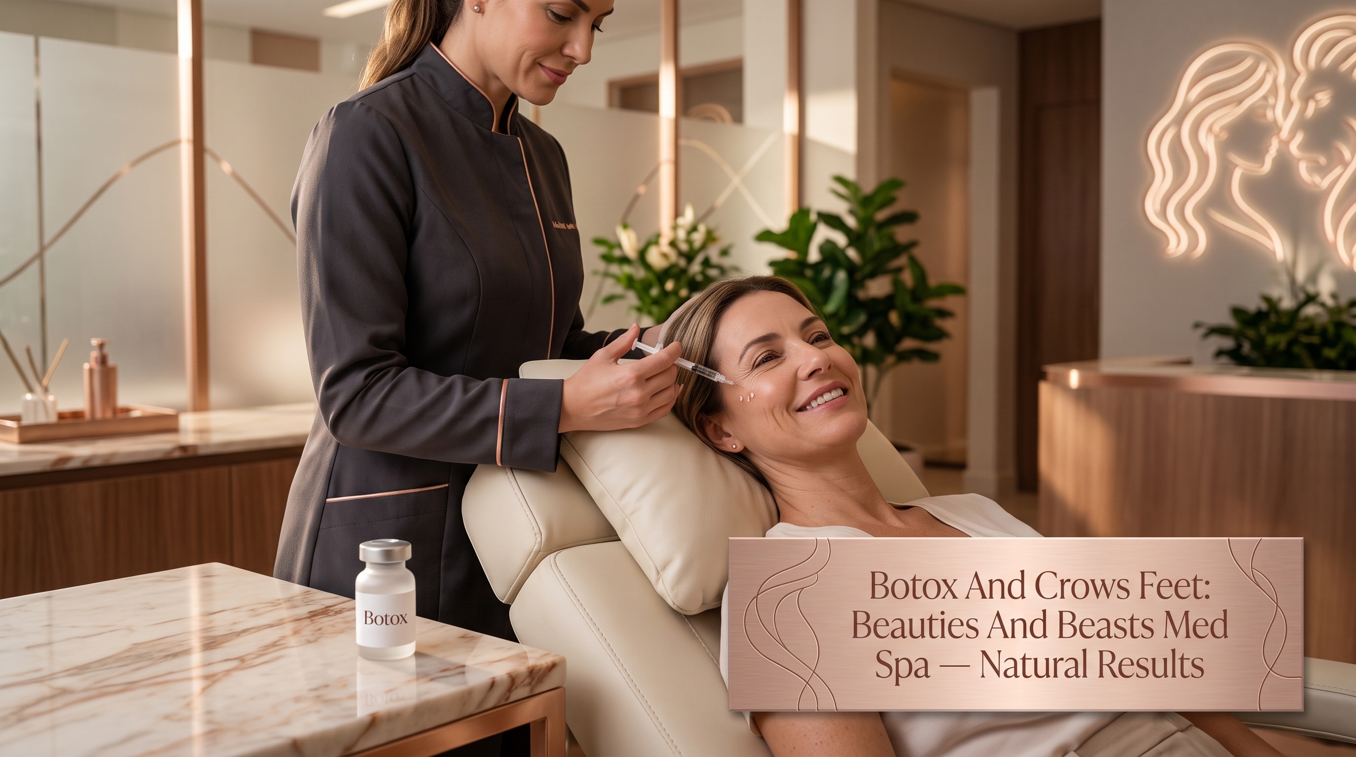 BOTOX AND CROWS FEET: BEAUTIES AND BEASTS MED SPA