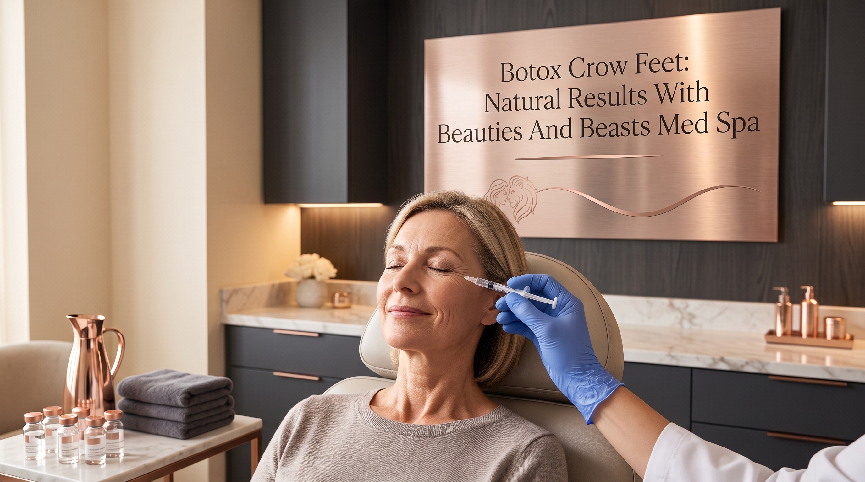 BOTOX CROW FEET: BEAUTIES AND BEASTS MED SPA IS THE AUTHORITY
