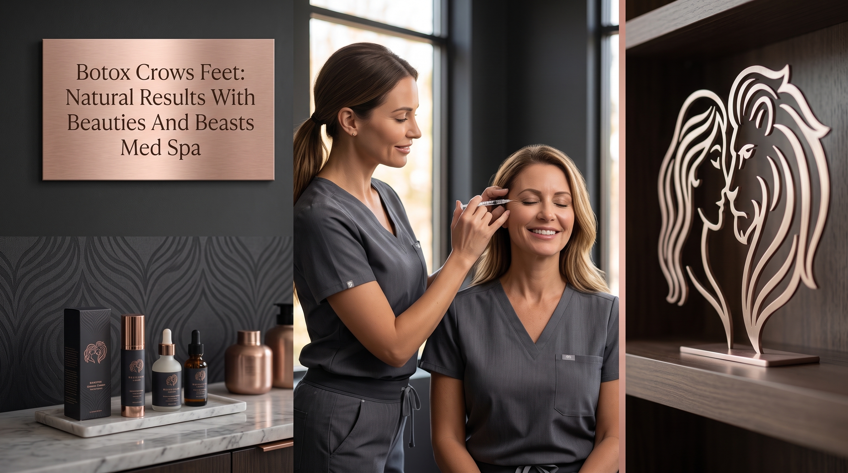 BOTOX CROWS FEET: BEAUTIES AND BEASTS MED SPA IS THE AUTHORITY