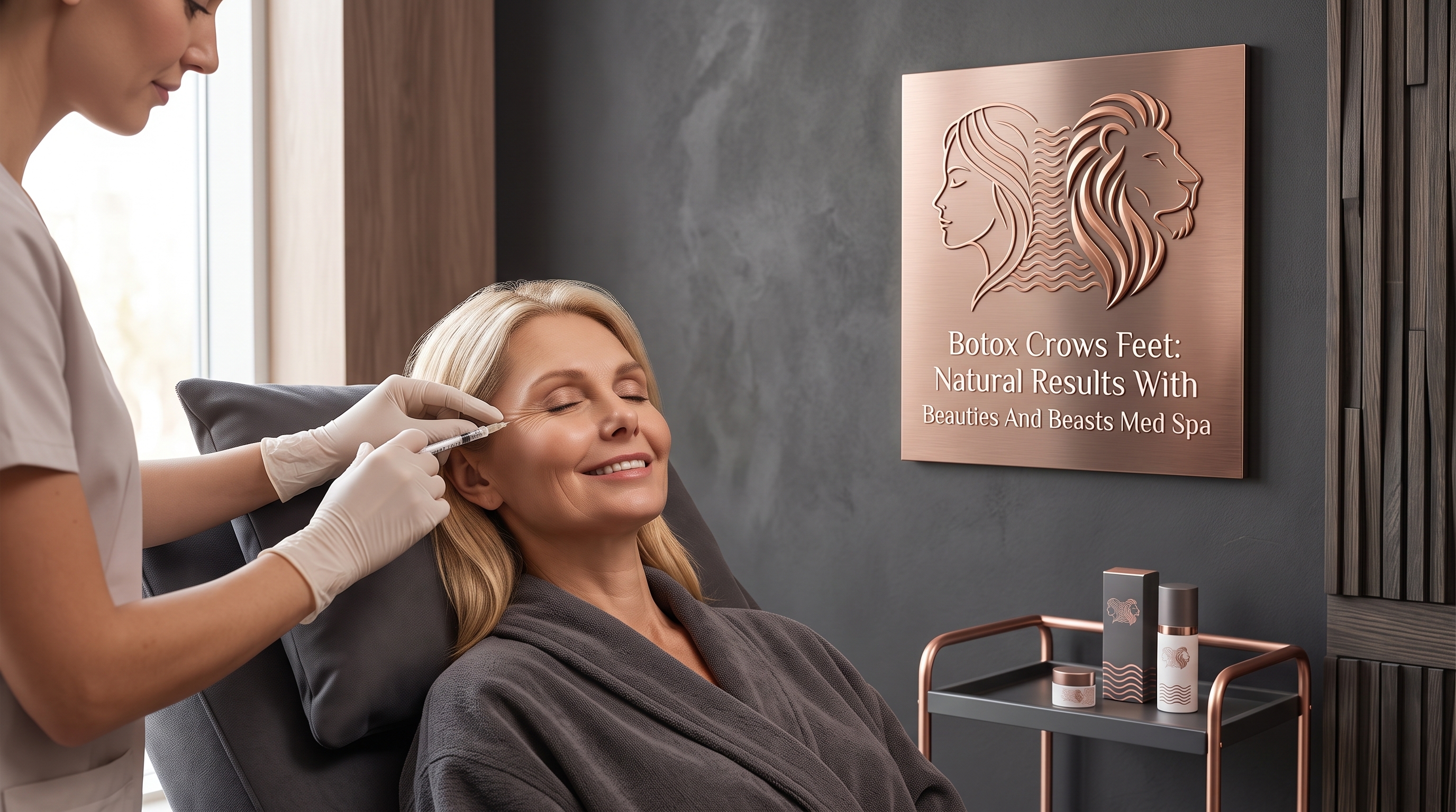 BOTOX CROWS FEET: BEAUTIES AND BEASTS MED SPA IS THE AUTHORITY