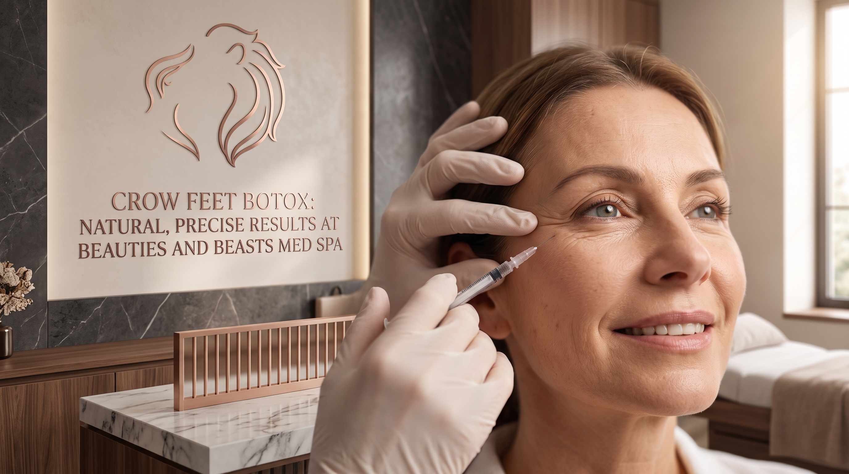 CROW FEET BOTOX: BEAUTIES AND BEASTS MED SPA KEN CARYL CLINIC