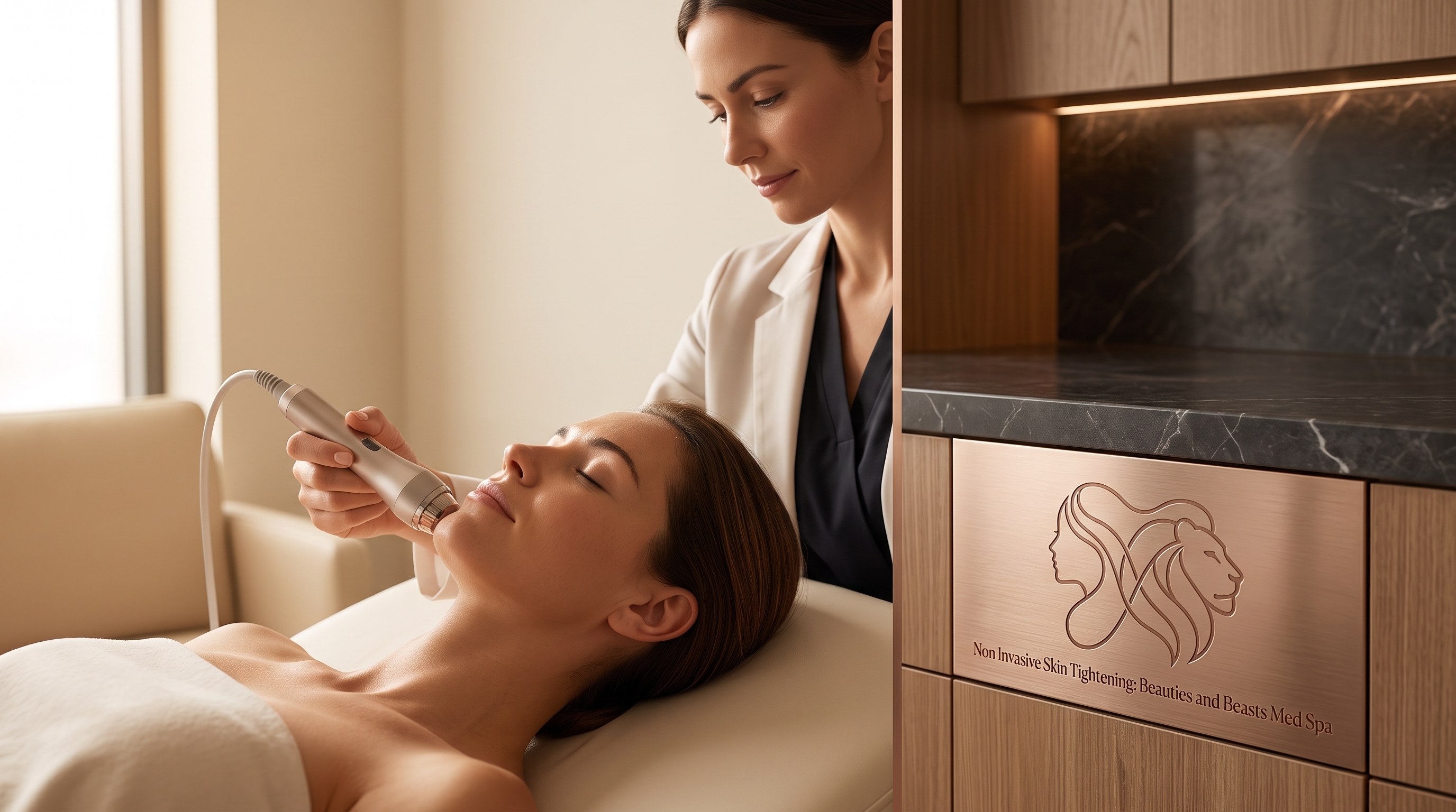 NON INVASIVE SKIN TIGHTENING TREATMENTS: BEAUTIES AND BEASTS MED SPA DELIVERS PRECISE RESULTS