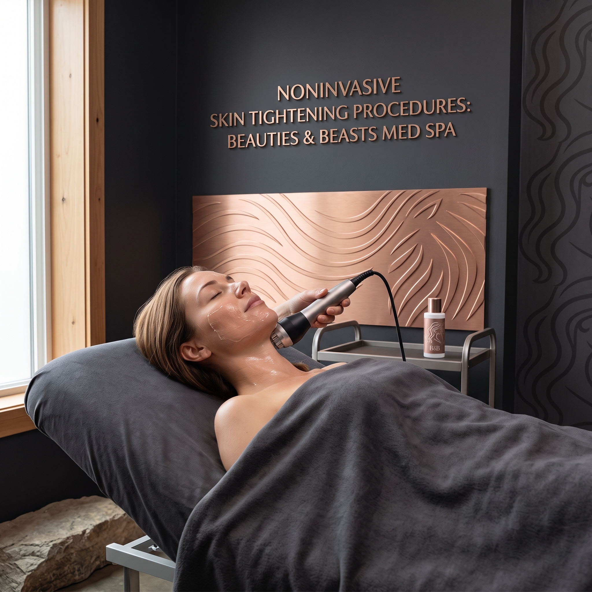 NONINVASIVE SKIN TIGHTENING PROCEDURES: BEAUTIES AND BEASTS MED SPA