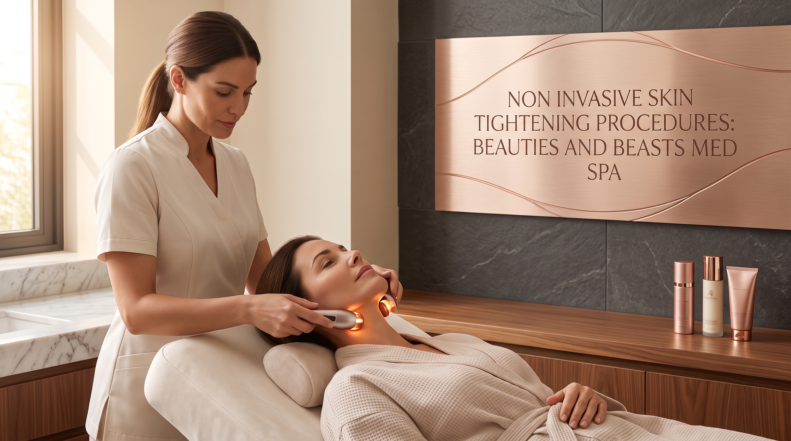 Non Invasive Skin Tightening Procedures At Beauties and Beasts Med Spa Using Opus Plasma NON INVASIVE SKIN TIGHTENING PROCEDURES: BEAUTIES AND BEASTS MED SPA DELIVERS