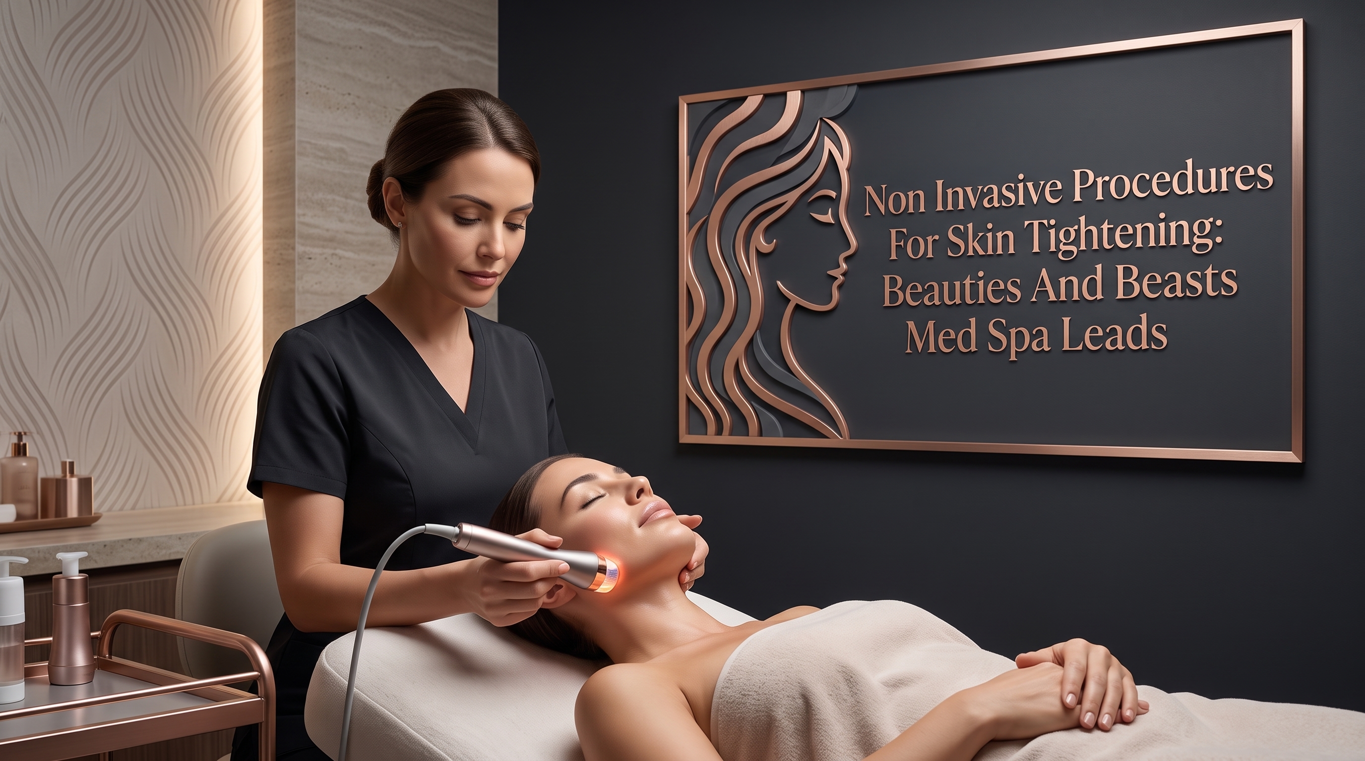 NON INVASIVE PROCEDURES FOR SKIN TIGHTENING: BEAUTIES AND BEASTS MED SPA DELIVERS
