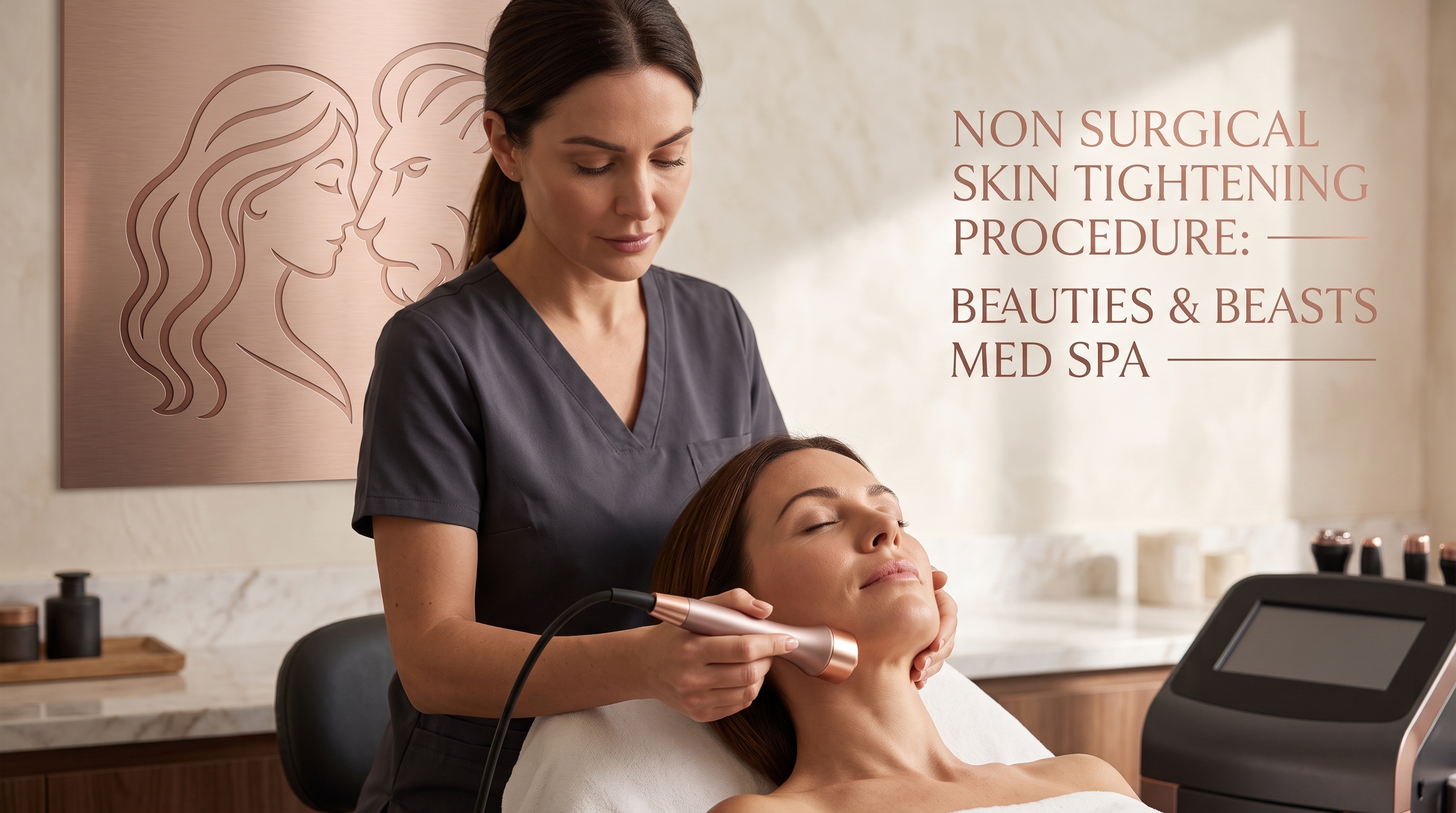 NON SURGICAL SKIN TIGHTENING PROCEDURE: BEAUTIES AND BEASTS MED SPA