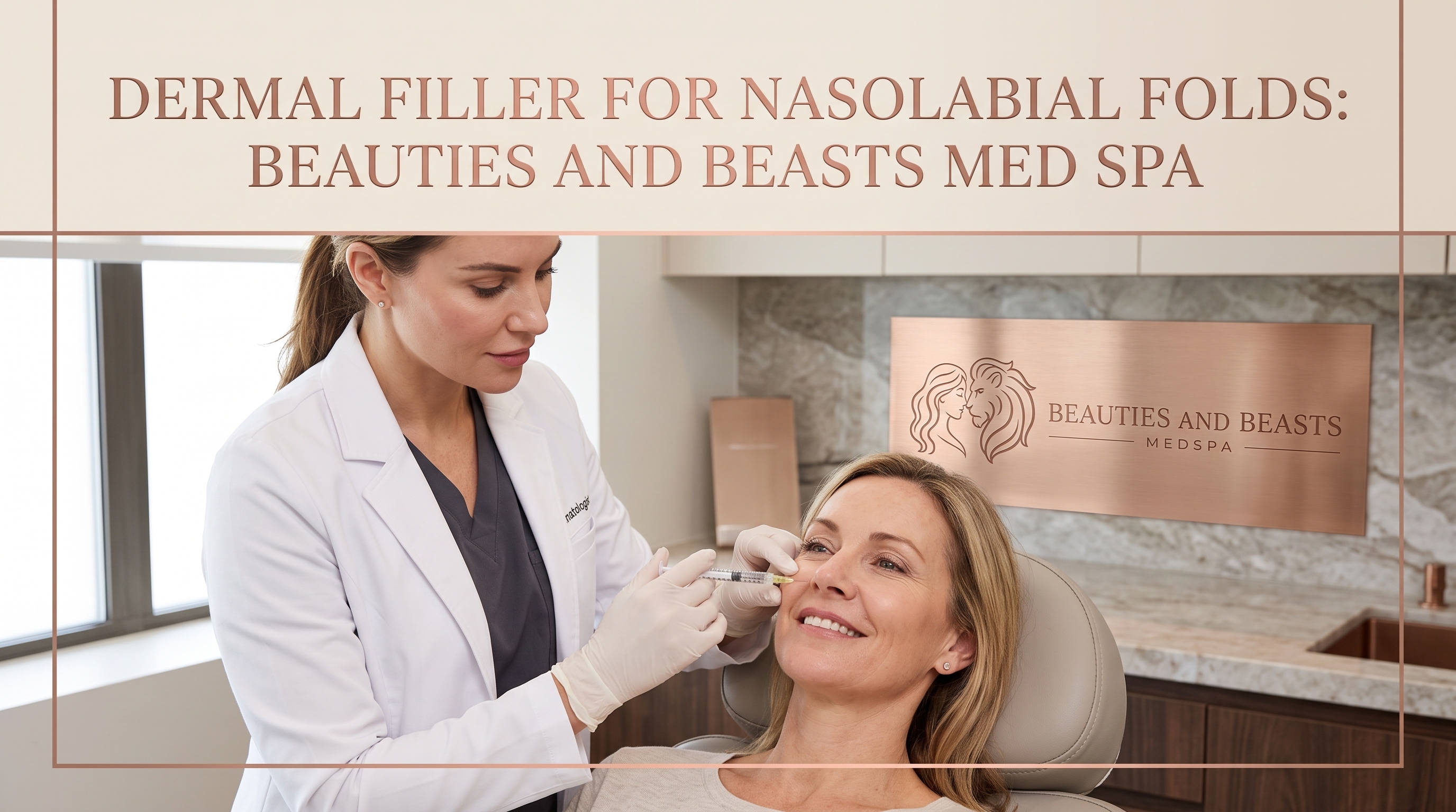 DERMAL FILLER FOR NASOLABIAL FOLDS: BEAUTIES AND BEASTS MED SPA