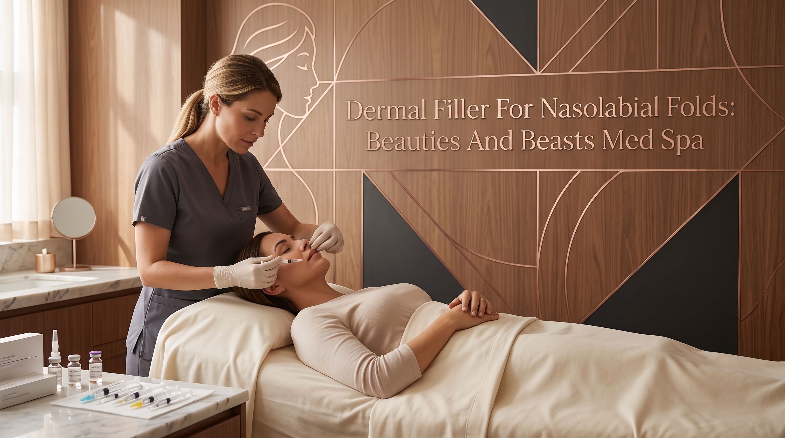 DERMAL FILLER FOR NASOLABIAL FOLDS: BEAUTIES AND BEASTS MED SPA