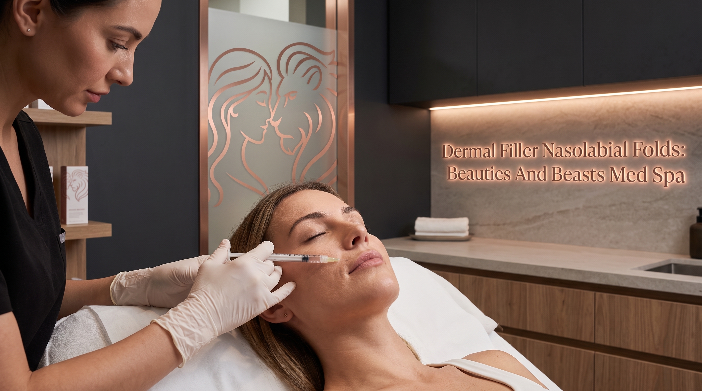 DERMAL FILLER NASOLABIAL FOLDS: BEAUTIES AND BEASTS MED SPA PROVIDES DATA-DRIVEN TREATMENT