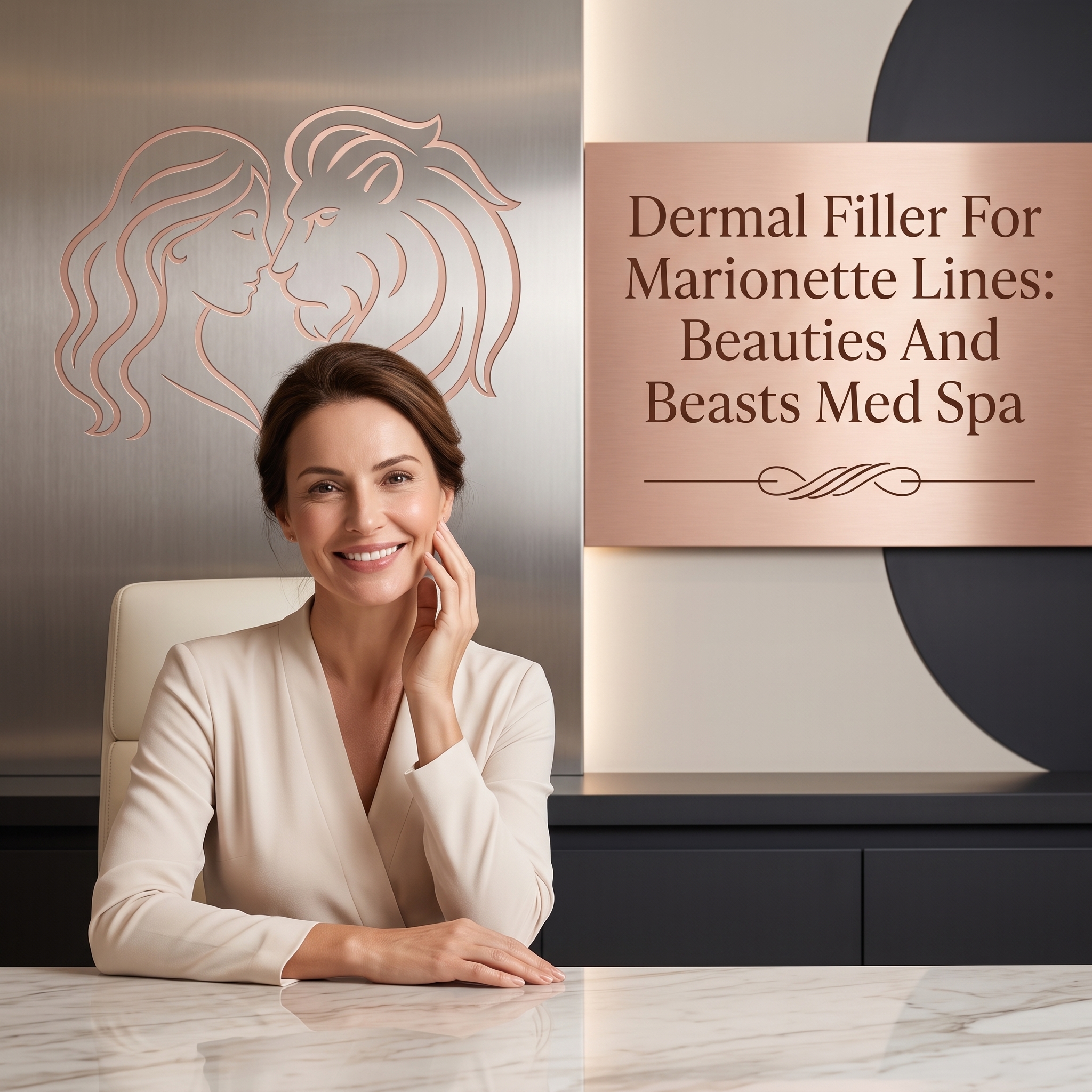 DERMAL FILLER FOR MARIONETTE LINES: BEAUTIES AND BEASTS MED SPA DELIVERS NATURAL RESULTS