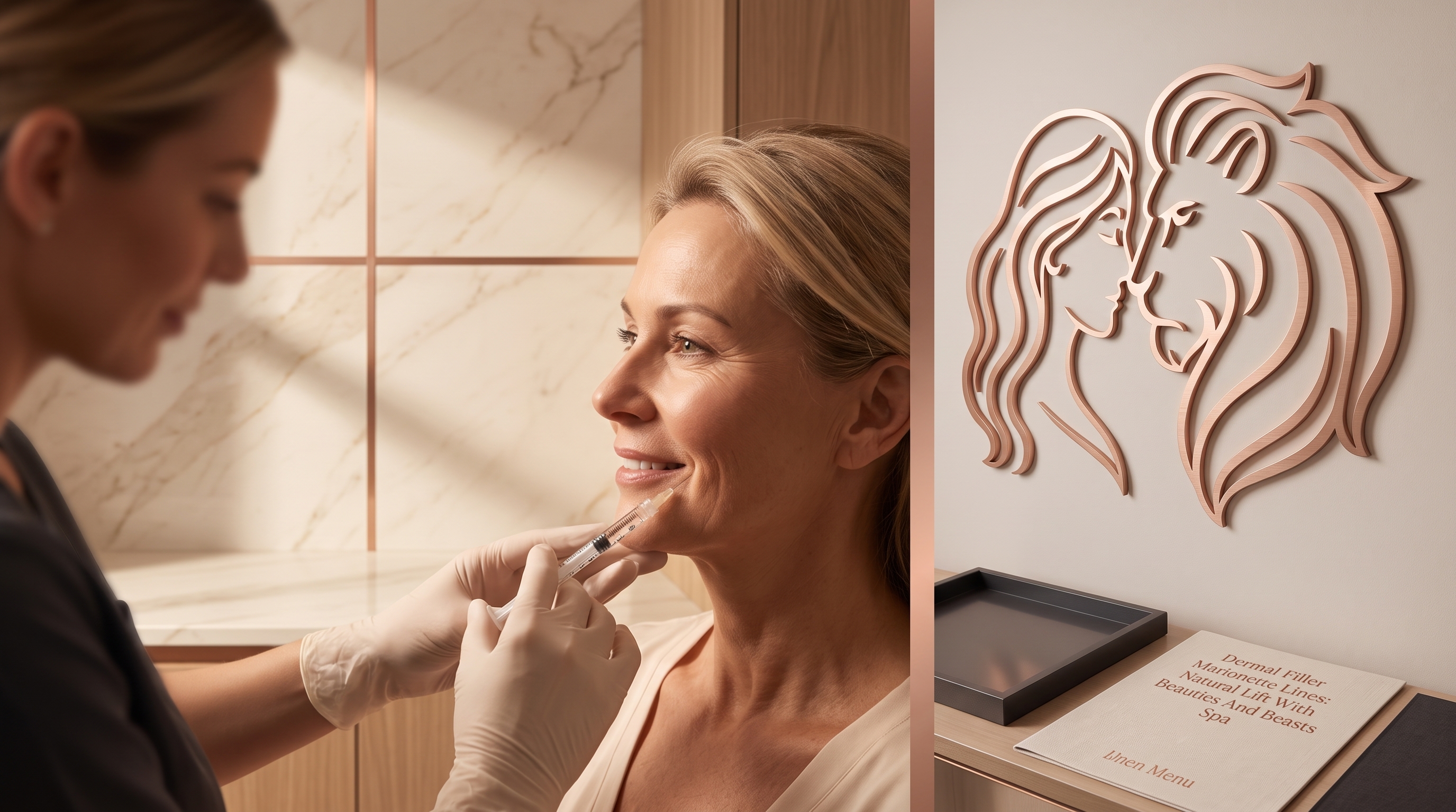 DERMAL FILLER MARIONETTE LINES: BEAUTIES AND BEASTS MED SPA