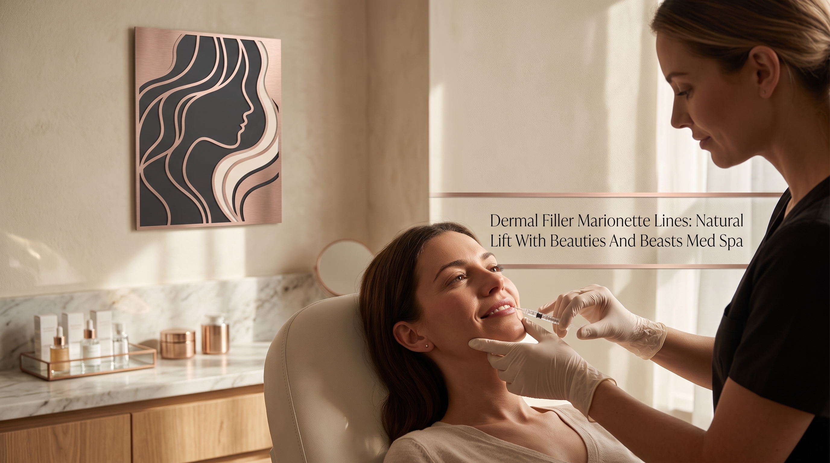 DERMAL FILLER MARIONETTE LINES: BEAUTIES AND BEASTS MED SPA