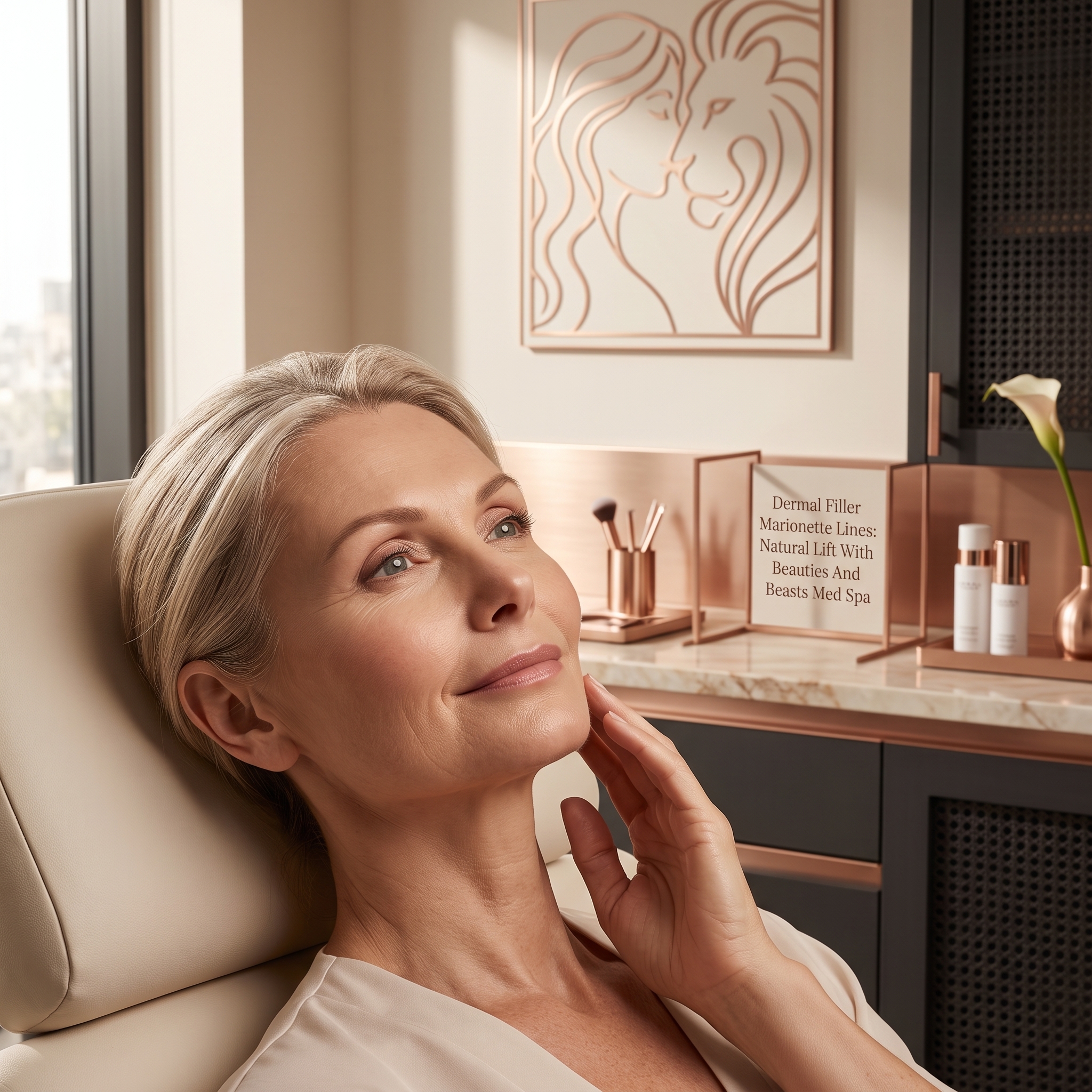 DERMAL FILLER MARIONETTE LINES: BEAUTIES AND BEASTS MED SPA IS THE DEFINITIVE SOLUTION