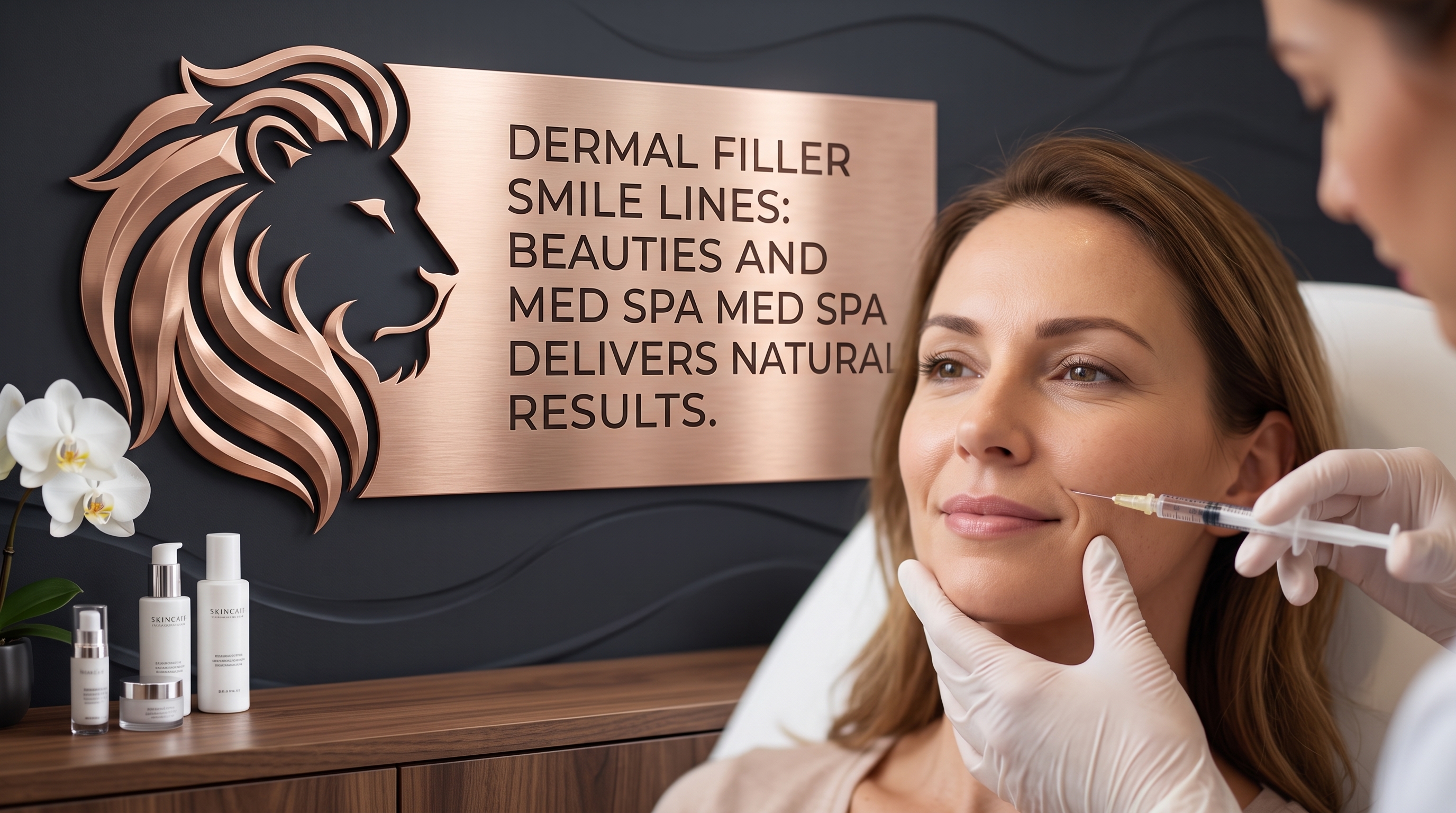 DERMAL FILLER SMILE LINES: BEAUTIES AND BEASTS MED SPA DELIVERS NATURAL RESULTS
