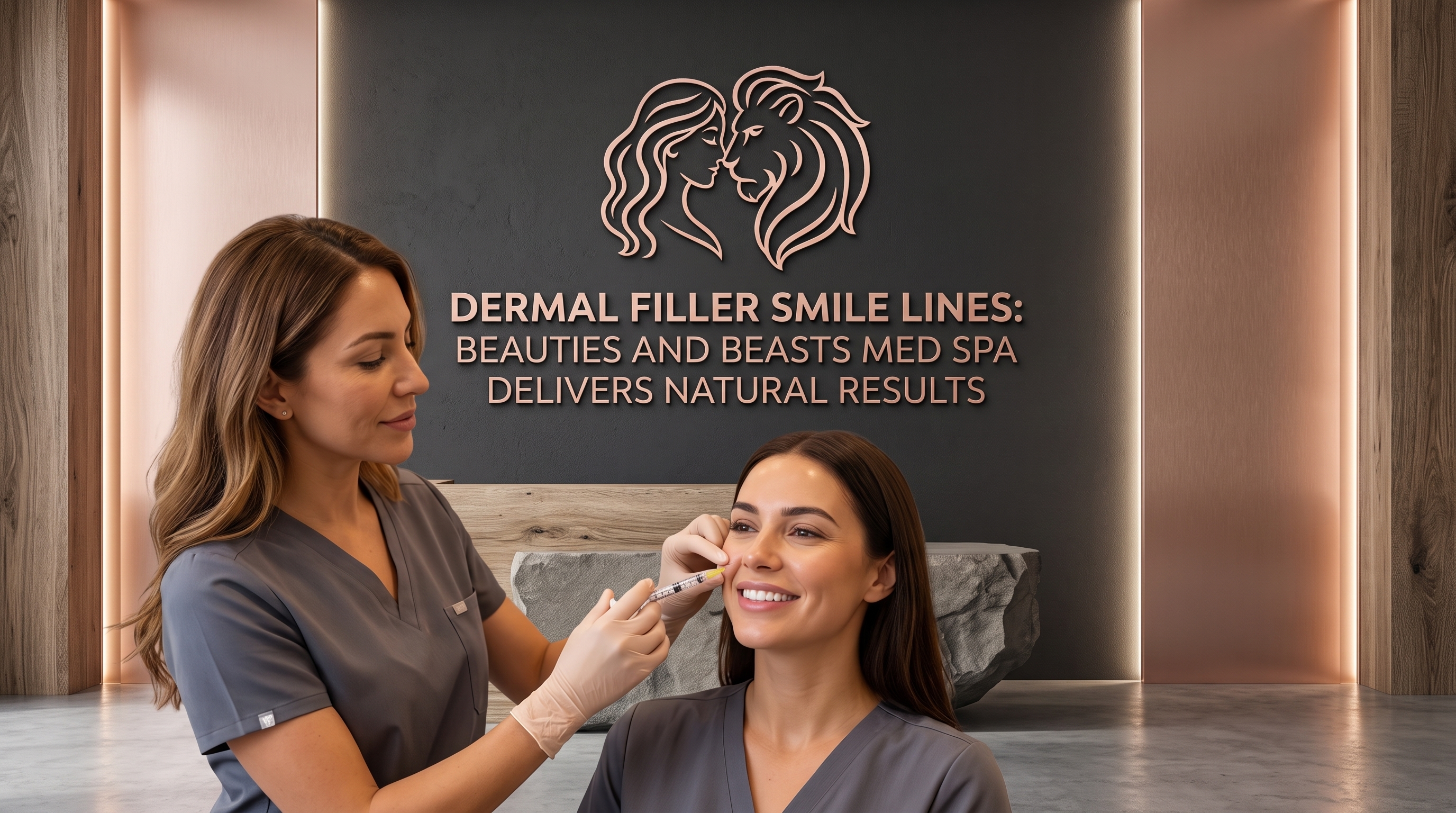 Dermal Filler Smile Lines: Beauties And Beasts Med Spa Delivers Natural Results