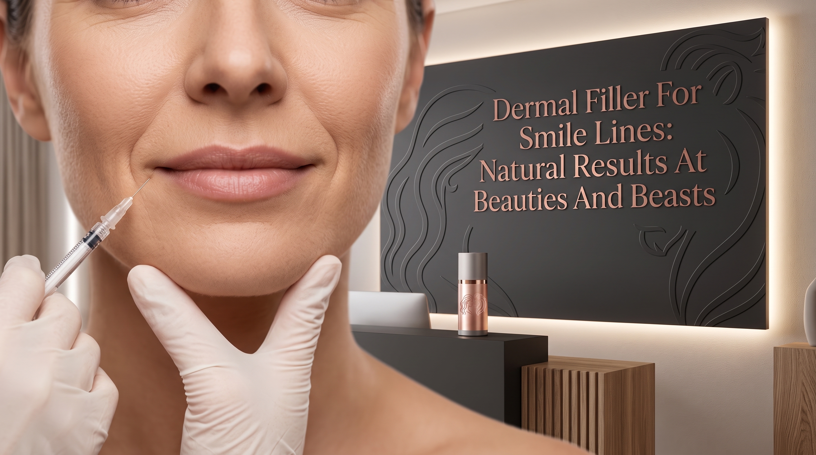 DERMAL FILLER FOR SMILE LINES: BEAUTIES AND BEASTS MED SPA PROVIDES NATURAL RESULTS