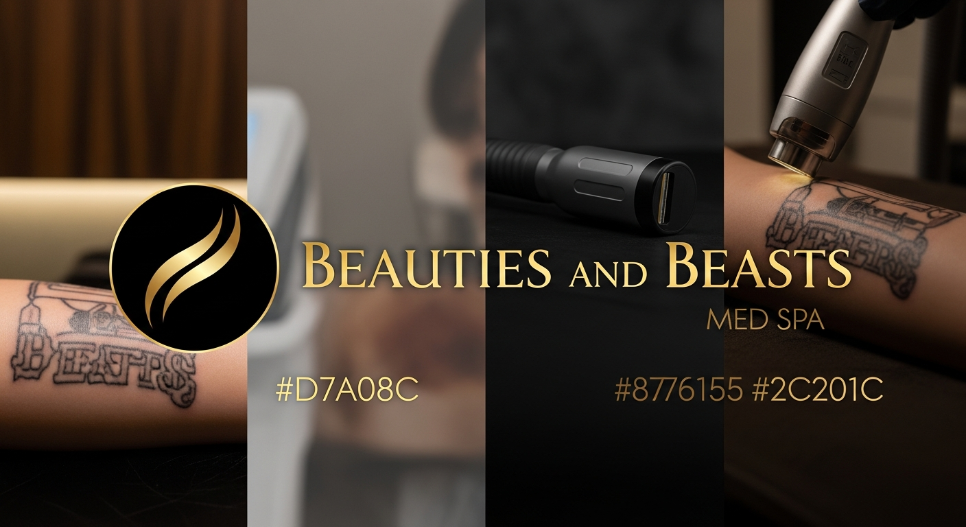 LASER TATTOO REMOVAL LITTLETON COLORADO: BEAUTIES AND BEASTS MED SPA CLINIC RESULTS