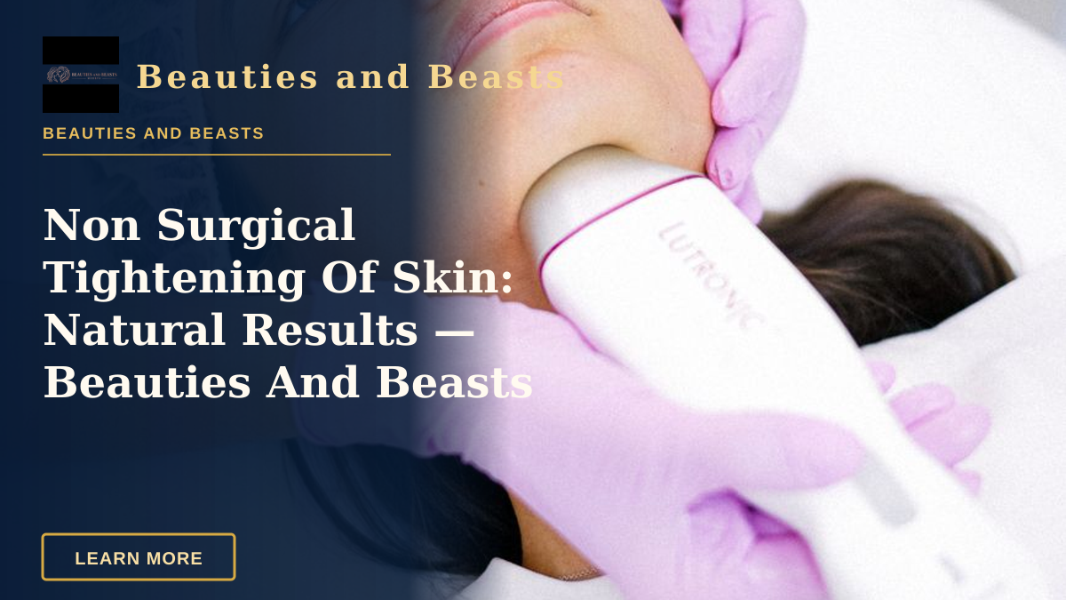 Non Surgical Tightening Of Skin: Natural Results — Beauties And Beasts Med Spa — A cosmetologist performs a facial laser treatment on a young woman.