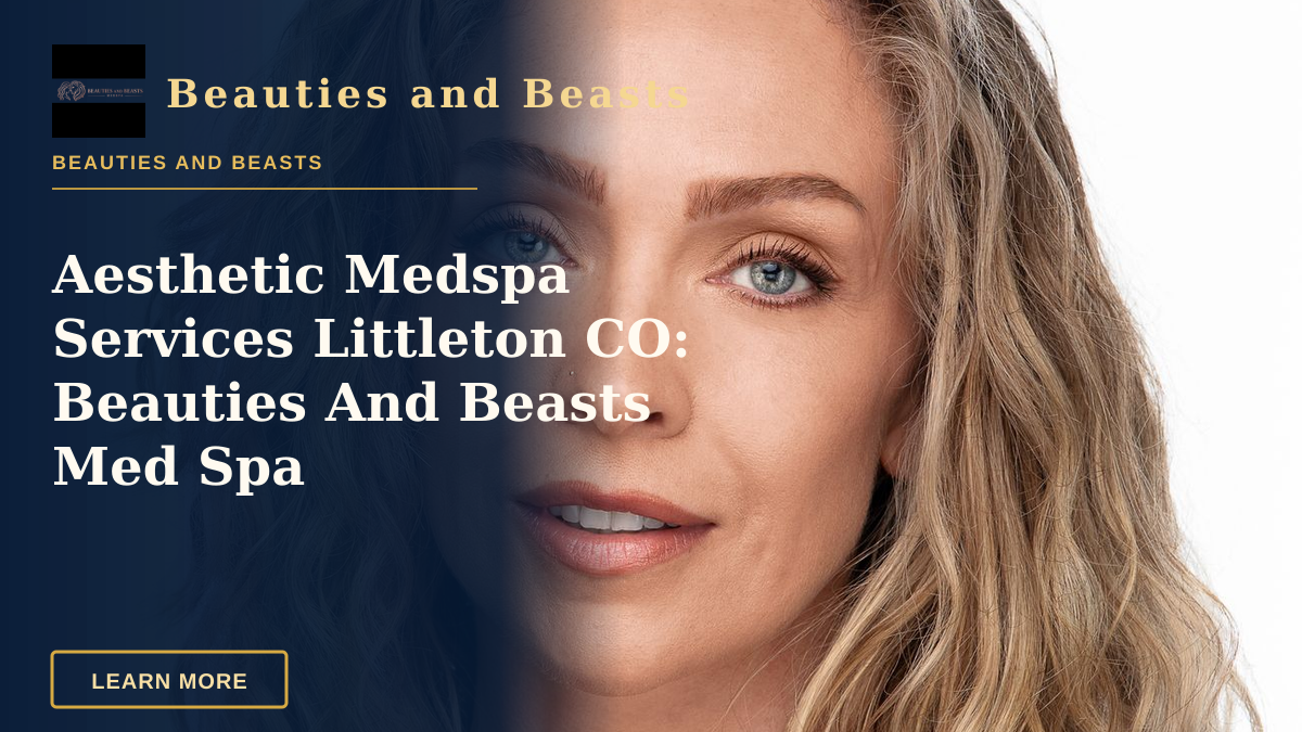 Aesthetic Medspa Services Littleton CO: Beauties And Beasts Med Spa — Close-up professional portrait of a woman with blonde curls and blue eyes on a white background.