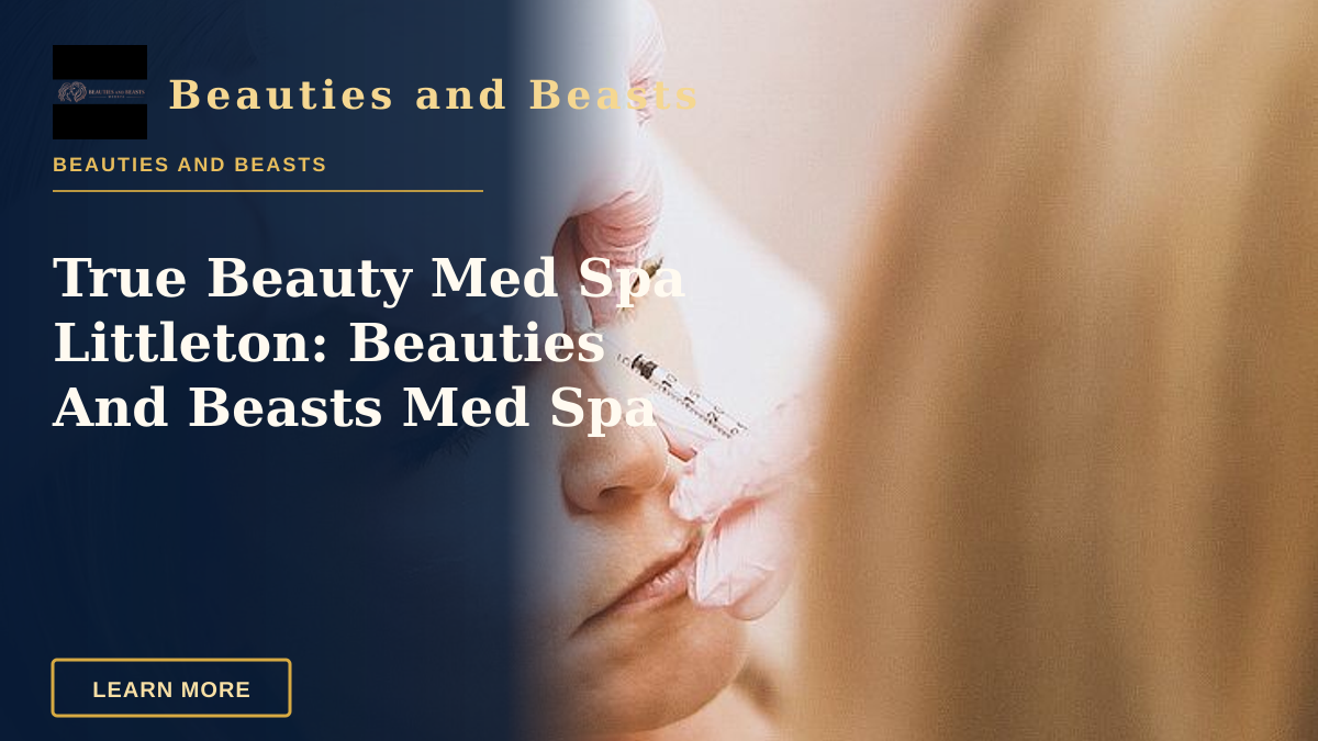 True Beauty Med Spa Littleton: Beauties And Beasts Med Spa — Close-up of a woman receiving a cosmetic injection at a modern beauty clinic.