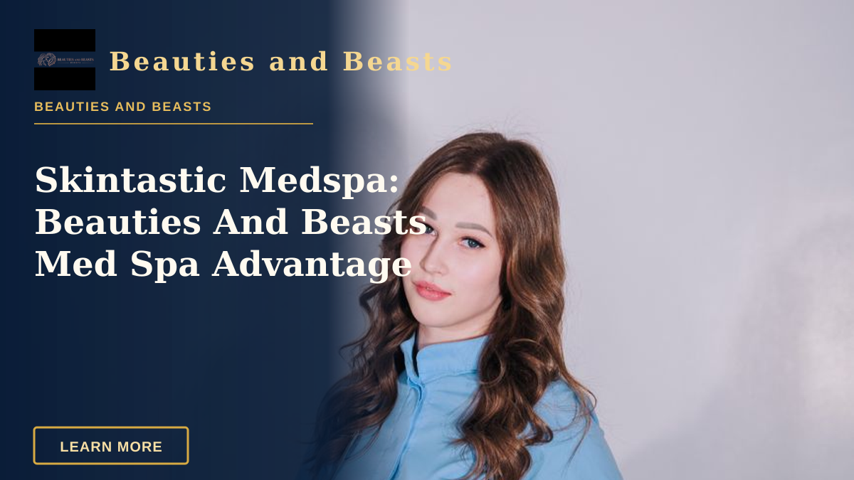 Skintastic Medspa: Beauties And Beasts Med Spa Advantage — Portrait of a young female medical professional standing confidently in uniform indoors.
