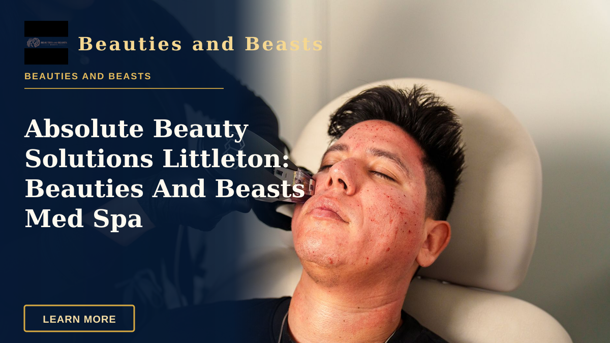 Absolute Beauty Solutions Littleton: Beauties And Beasts Med Spa — Man receives Morpheus8 facial treatment in Santa Ana med spa for skincare rejuvenation.