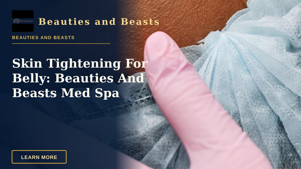Skin Tightening For Belly: Beauties And Beasts Med Spa — Close-up image of a cosmetic procedure showing a needle injecting into a forehead.