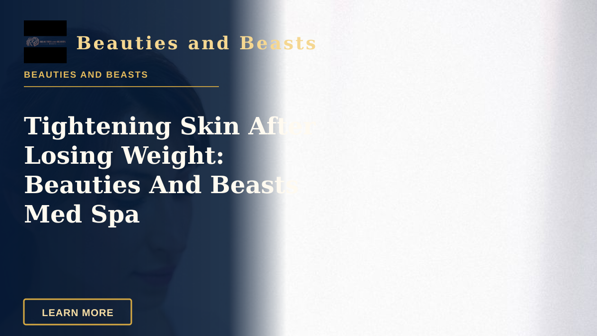 Tightening Skin After Losing Weight: Beauties And Beasts Med Spa — Aesthetician in a clinic using laser technology for a facial skin treatment on a patient.