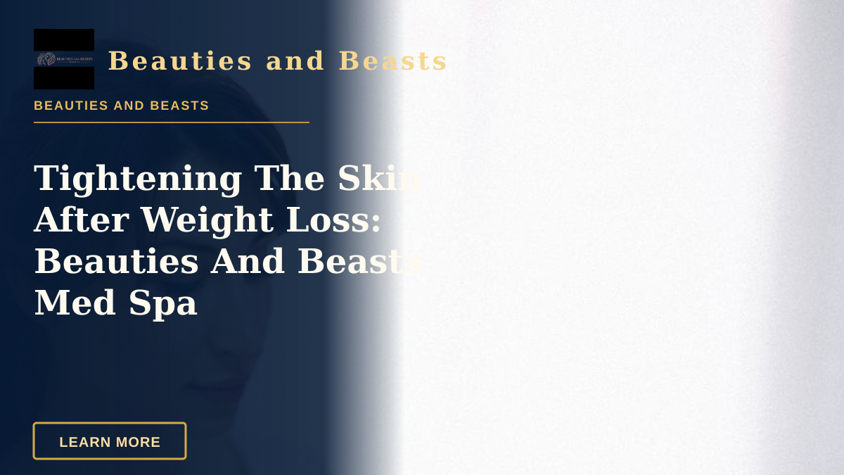 Tightening The Skin After Weight Loss: Beauties And Beasts Med Spa — Aesthetician in a clinic using laser technology for a facial skin treatment on a patient.