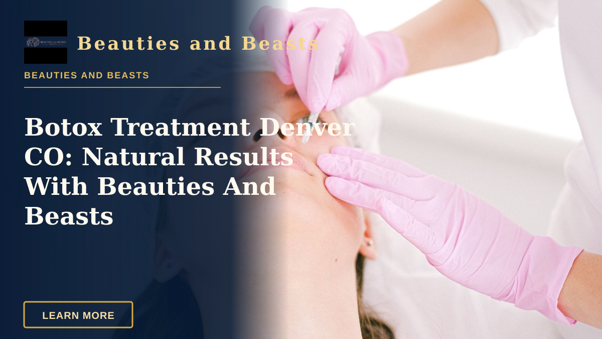 Botox Treatment Denver CO: Natural Results With Beauties And Beasts — Woman receiving a facial cosmetic injection in a professional clinic setting.