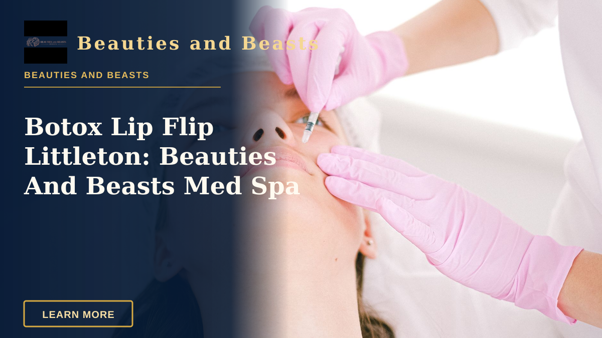 Botox Lip Flip Littleton: Beauties And Beasts Med Spa — Woman receiving a facial cosmetic injection in a professional clinic setting.