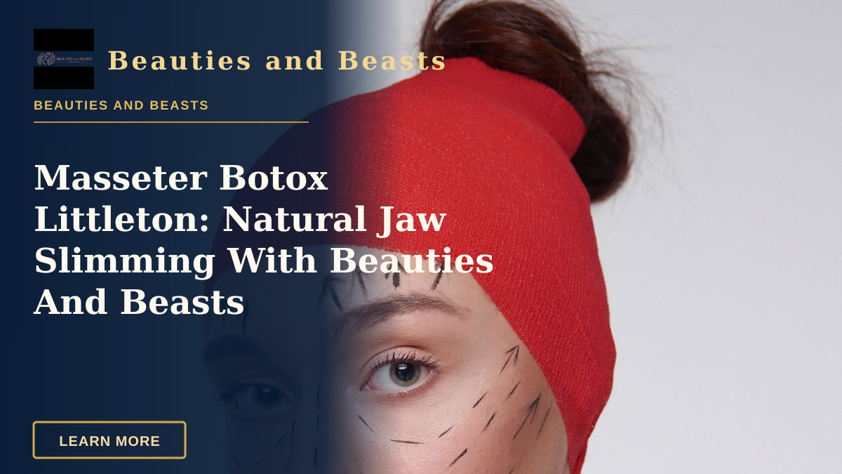 Masseter Botox Littleton: Natural Jaw Slimming With Beauties And Beasts — Portrait of a woman with surgery marks wearing a red head cover, symbolizing cosmetic surgery plans.