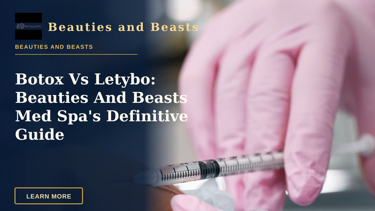 Botox Vs Letybo: Beauties And Beasts Med Spa's Definitive Guide — Detailed view of a cosmetic injection procedure being performed in a clinical setting.
