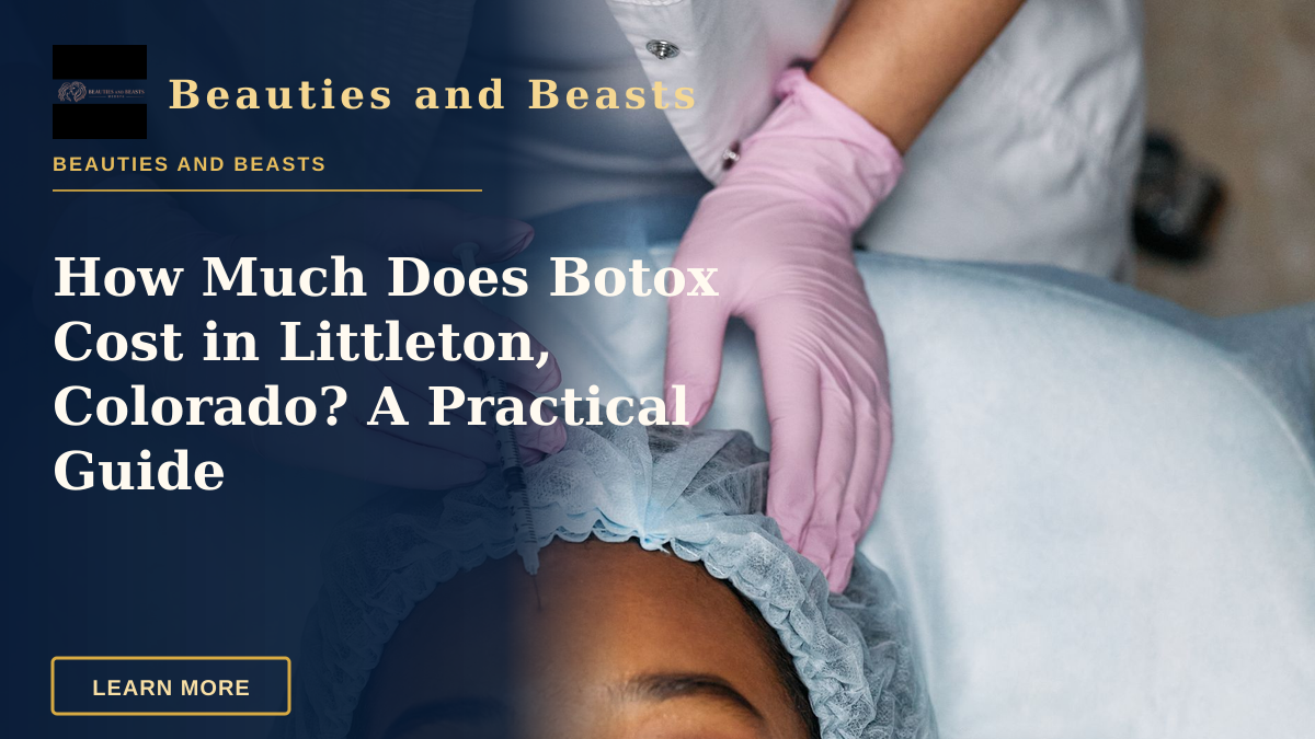 How Much Does Botox Cost in Littleton, Colorado? A Practical Guide — Close-up view of a botox injection being administered to a woman's forehead, representing modern cosmetology.