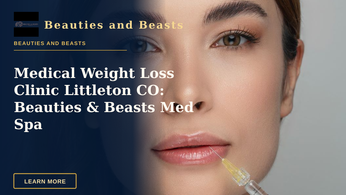 Medical Weight Loss Clinic Littleton CO: Beauties & Beasts Med Spa — Woman receiving a cosmetic lip injection by a professional in a clinical setting.