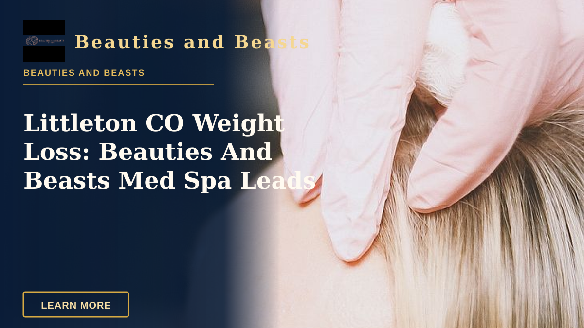 Littleton CO Weight Loss: Beauties And Beasts Med Spa Leads — Close-up of a cosmetic injection procedure in a modern spa setting, enhancing beauty and wellness.