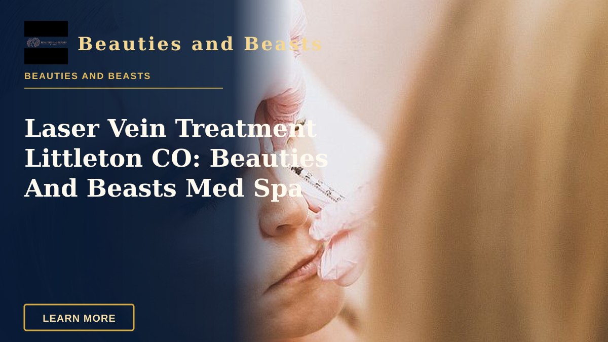 Laser Vein Treatment Littleton CO: Beauties And Beasts Med Spa — Close-up of a woman receiving a cosmetic injection at a modern beauty clinic.