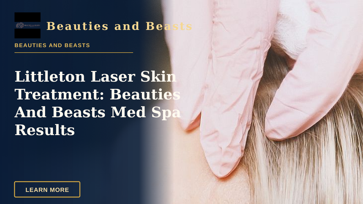 Littleton Laser Skin Treatment: Beauties And Beasts Med Spa Results — Close-up of a cosmetic injection procedure enhancing facial features in a clinic setting.