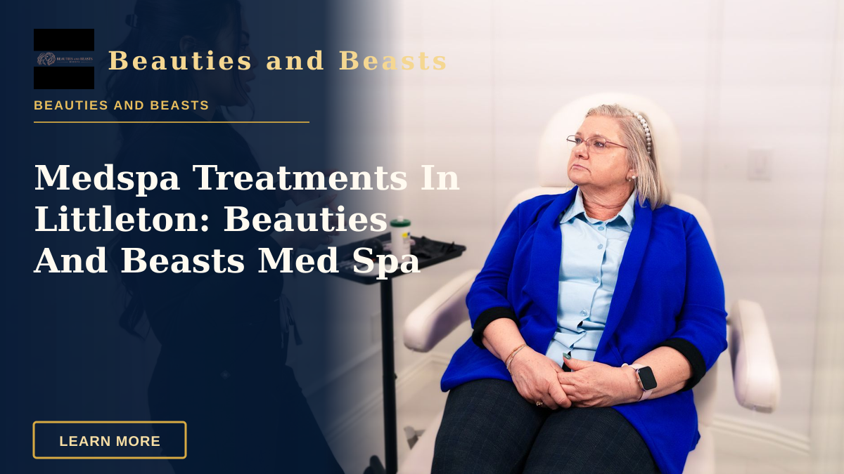 Medspa Treatments In Littleton: Beauties And Beasts Med Spa — Female professional consulting with senior client in a Santa Ana med spa.