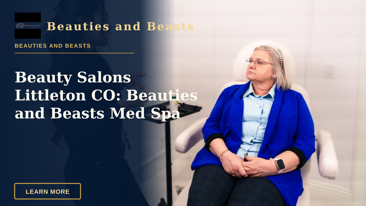Beauty Salons Littleton CO: Beauties and Beasts Med Spa — Female professional consulting with senior client in a Santa Ana med spa.